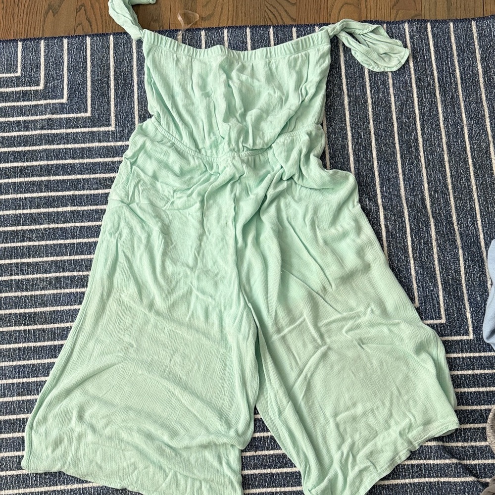 Charlotte Russe Light Green Romper